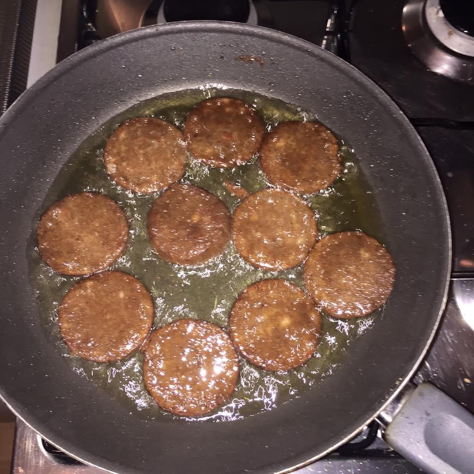 Beuling in de pan